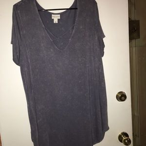 Ava Viv Women’s Blue Tunic 1X